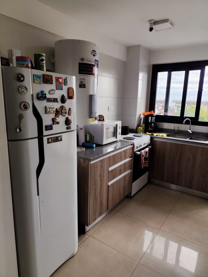 Depto un amb con balcon a la calle con amenities Edificio Cuarzur I